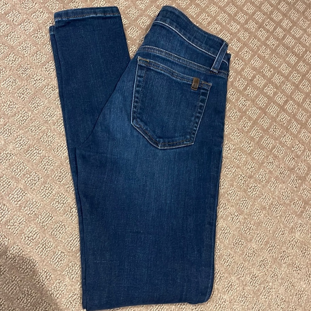 High rise dark wash Joes Jeans